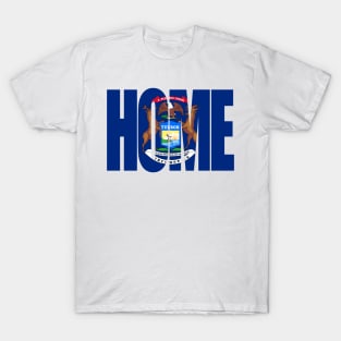 Michigan Home - State Flag T-Shirt